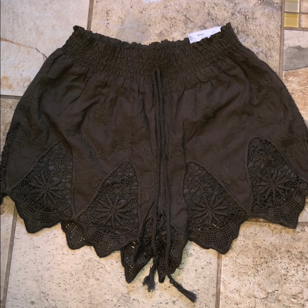 NWT Crochet shorts